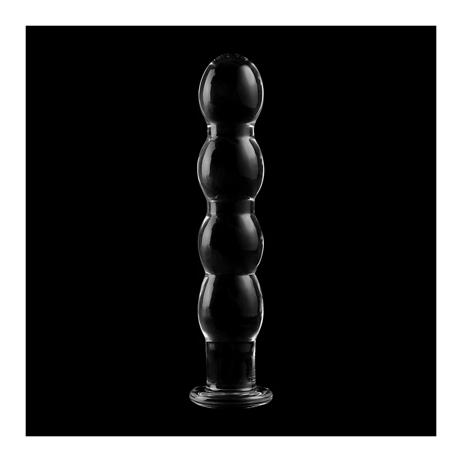 NEBULA SERIES BY IBIZA - MODELLO 10 DILDO IN VETRO BOROSILICATO 16,5 X 3,5 CM ROSA